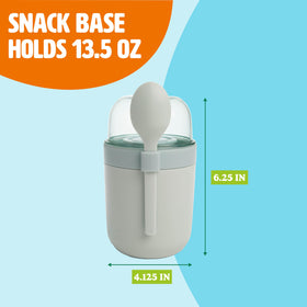 Tasty Travel Snack Cups ready for on-the-go use with nuts, yogurt, and more.