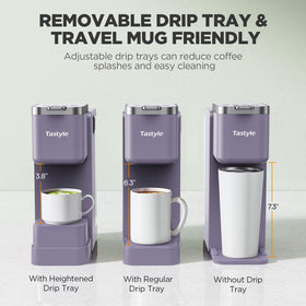 Tastyle 40oz removable water reservoir with easy viewing window