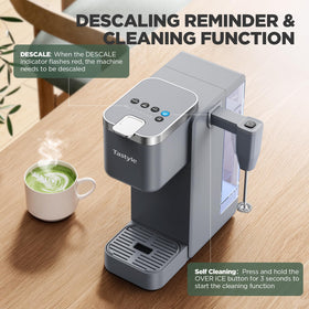 Tastyle coffee maker with easy cleaning dishwasher‑safe parts for quick maintenance.