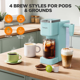 Tastyle brews hot and iced beverages for any preference