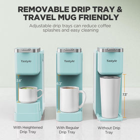 Tastyle supports pods and grounds with reusable filter