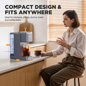 Tastyle easy-clean components with dishwasher-safe parts for quick upkeep