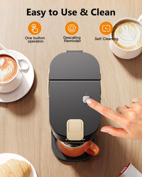 Tastyle energy-saving design with automatic shut-off after brewing