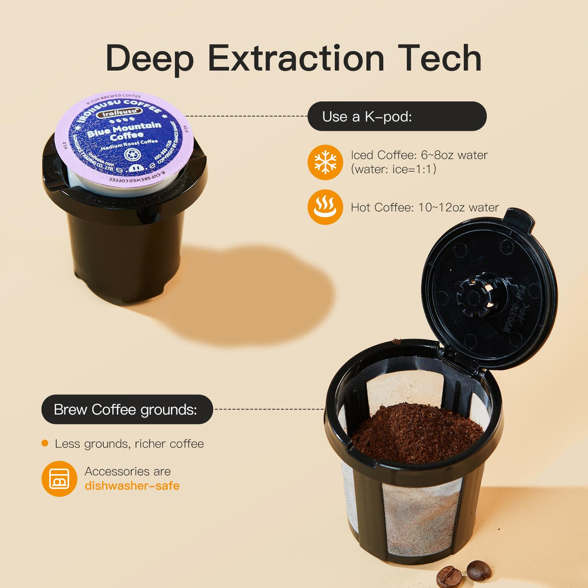 Tastyle Mini BPA-free design with safety features for worry-free brewing