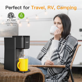 Tastyle Mini with descaling reminder and dishwasher-safe parts for easy maintenance