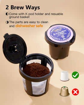 Tastyle Oasis energy-saving design with auto shut-off for convenient use.