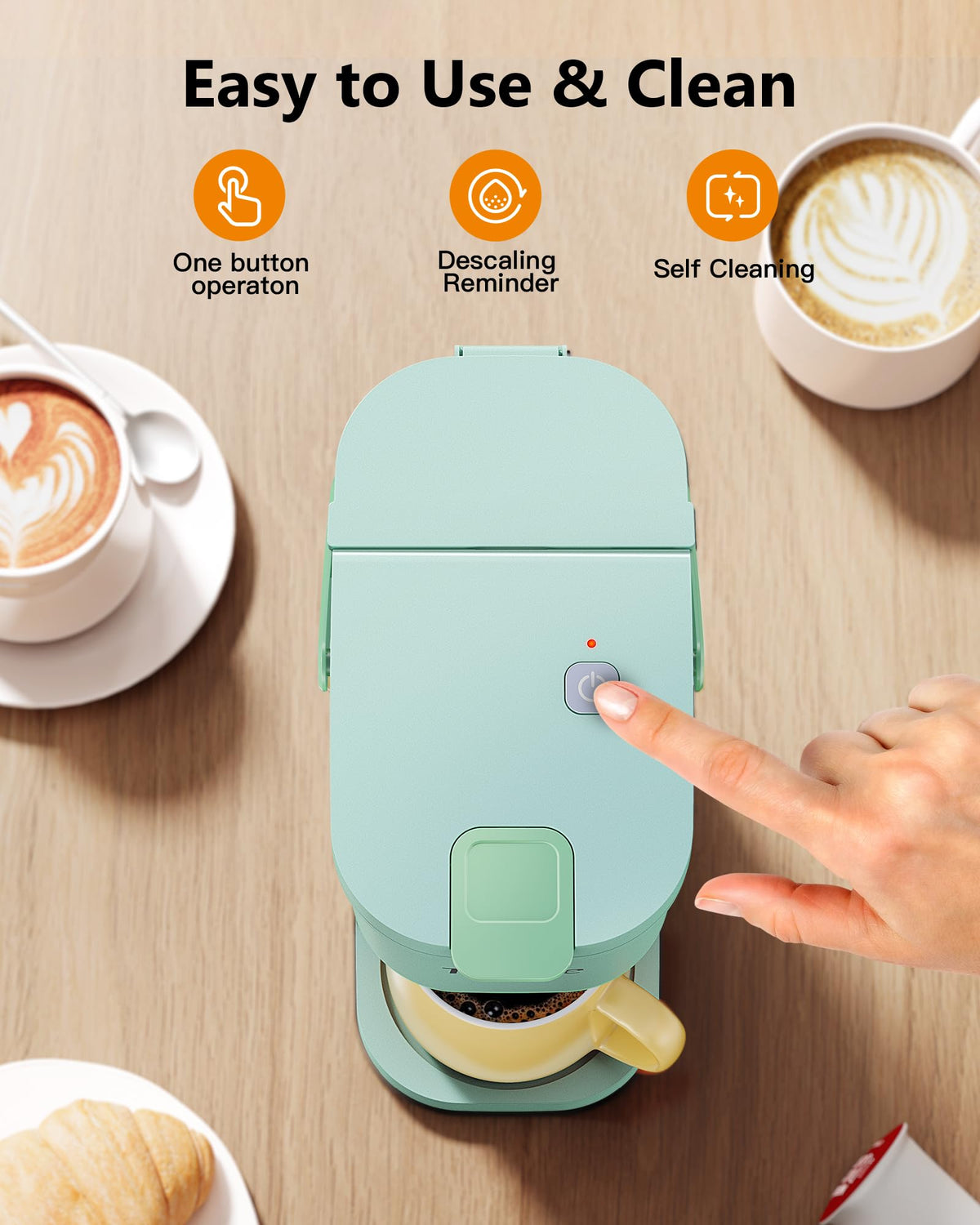 Tastyle Oasis BPA-free plastic and ETL safety design for peace of mind.