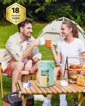 Tastyle Oasis ready for travel and camping setups for fresh coffee.