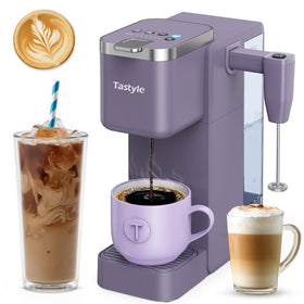Tastyle single-serve coffee maker front view for compact kitchen use