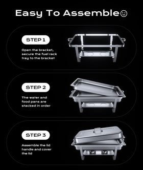 Tatakoii buffet servers ensure reliable warming for weddings and hotels.