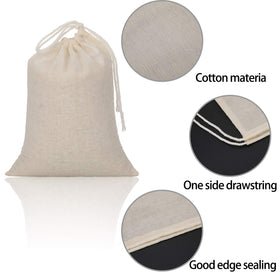Tatuo cotton storage bags for tea, spices and snacks
