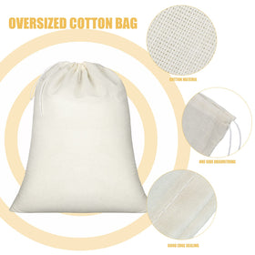 Tatuo grocery and bread bags provide cotton storage for fresh goods