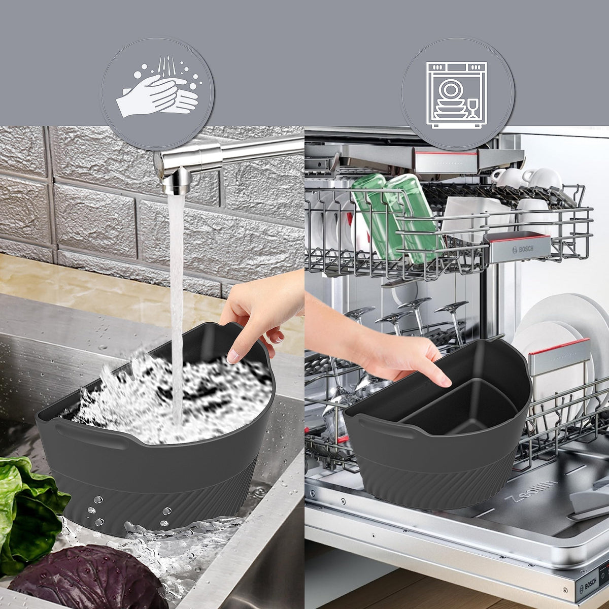 TAYDOIBAN non-stick surface eases removal and quick cleanup after cooking