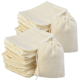 Tayfremn cotton drawstring bag 4x3 inches for bulk gifts and storage.