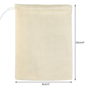 Tayfremn muslin bag with drawstring closure for secure jewelry or candies.
