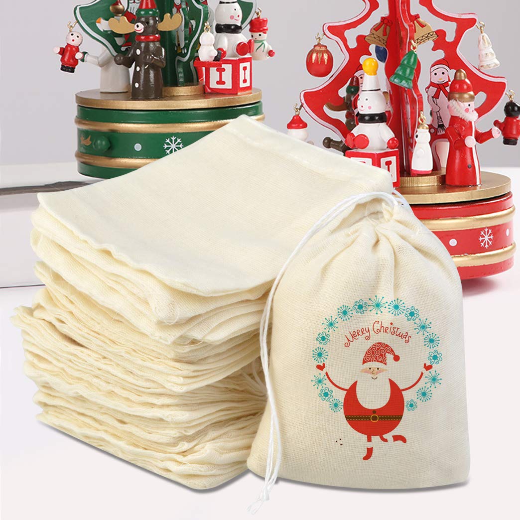 Tayfremn washable reusable muslin bags support eco-friendly storage.