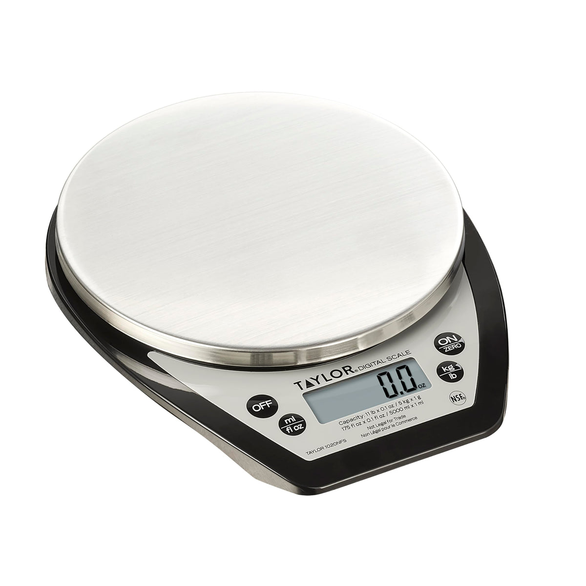 Taylor 1020NFS compact scale full view shows space-saving kitchen design for efficient prep.