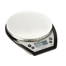Taylor 1020NFS compact scale full view shows space-saving kitchen design for efficient prep.