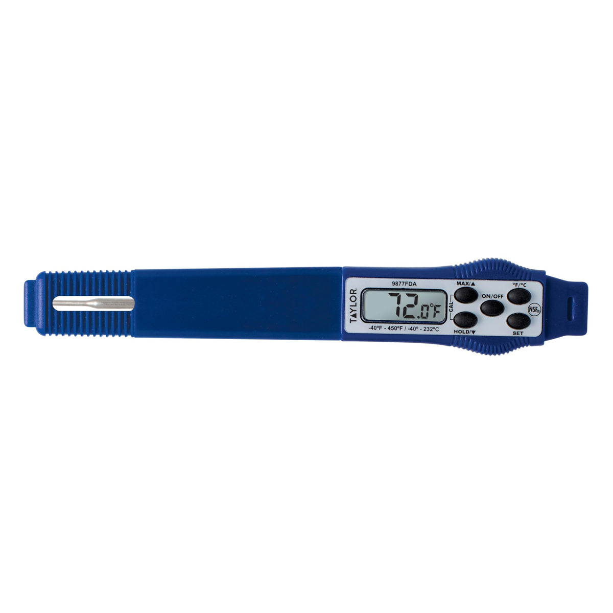 Taylor 9877FDA in kitchen use to maintain consistent doneness with confidence