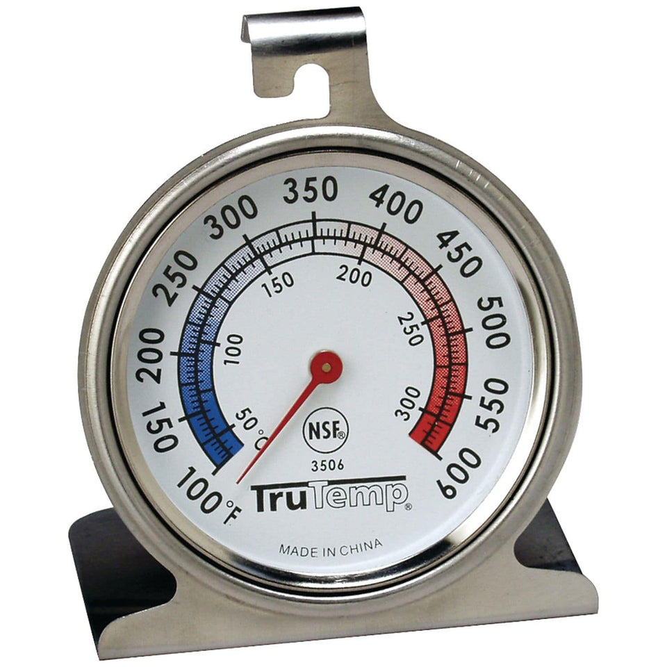 Taylor oven thermometer with a large dial for easy temperature reading in the kitchen.