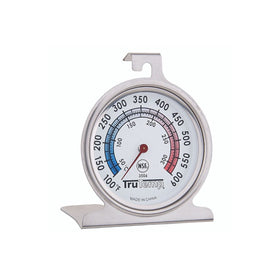 Taylor oven thermometer NSF-certified for versatile hanging or standing placement.