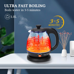 Taylor Swoden kettle with removable tea infuser for easy cleaning
