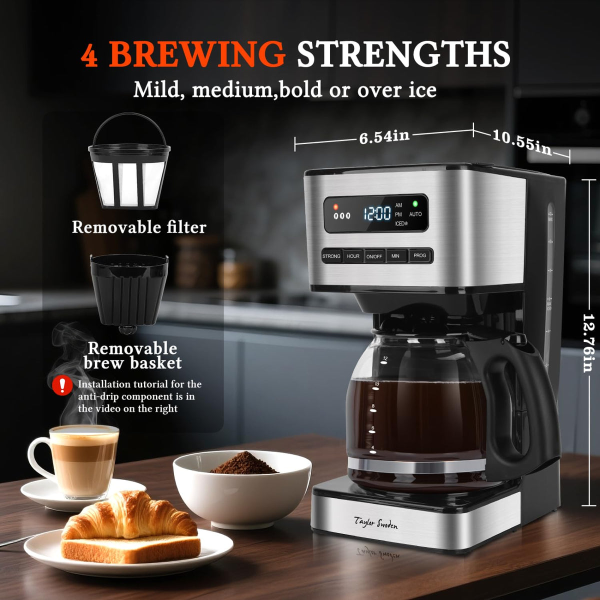 Taylor Swoden iced coffee mode creates refreshing cold brews