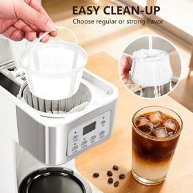 Taylor Swoden large water window makes filling easy.