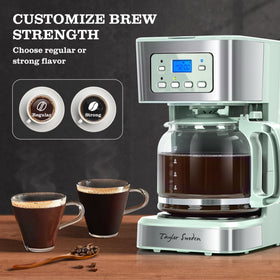 Taylor Swoden programmable timer supports waking up to fresh coffee