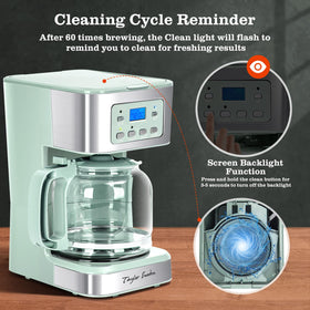 Taylor Swoden auto shut-off protects against leaving coffee on