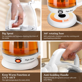Taylor Swoden auto shut-off and boil-dry protection for safety