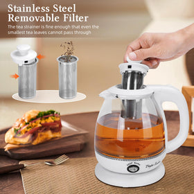 Taylor Swoden removable tea infuser lid for easy filling and cleaning