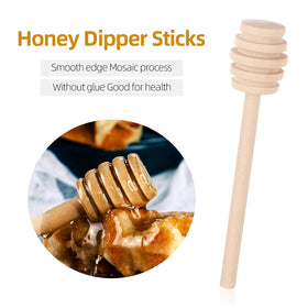 Tbestmax mini wooden stirrers suited for tea service