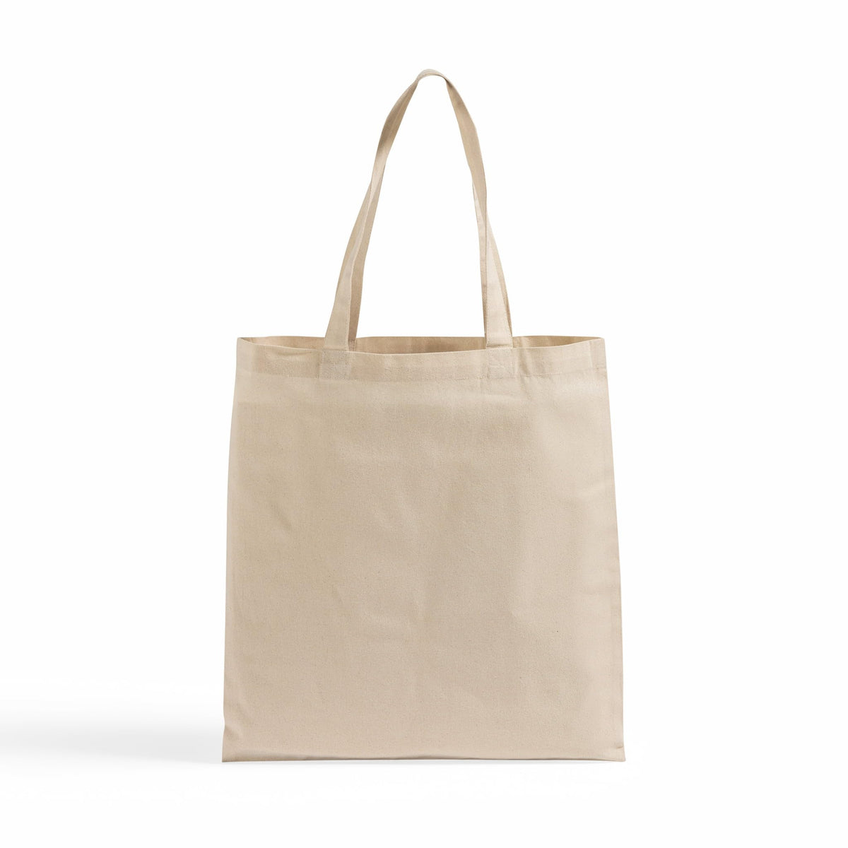 TBF canvas tote open top for everyday errands and easy loading.