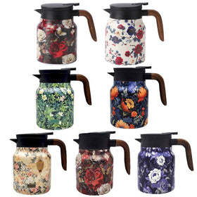 TBHAPY smooth-pour spout reduces spills for hot beverages during gatherings.