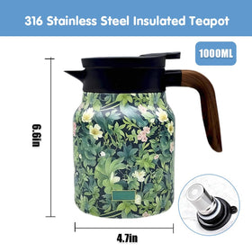 TBHAPY 316 stainless interior stays odorless and easy to clean.