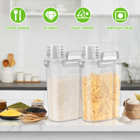 TBMax BPA-free material ensures durable, safe storage for dry goods.