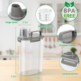 TBMax cereal dispenser made with BPA-free materials