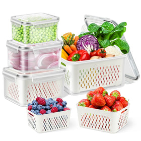 TBMax airtight lid keeps produce fresh and odors contained