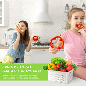 TBMax removable basket enables easy rinsing and draining