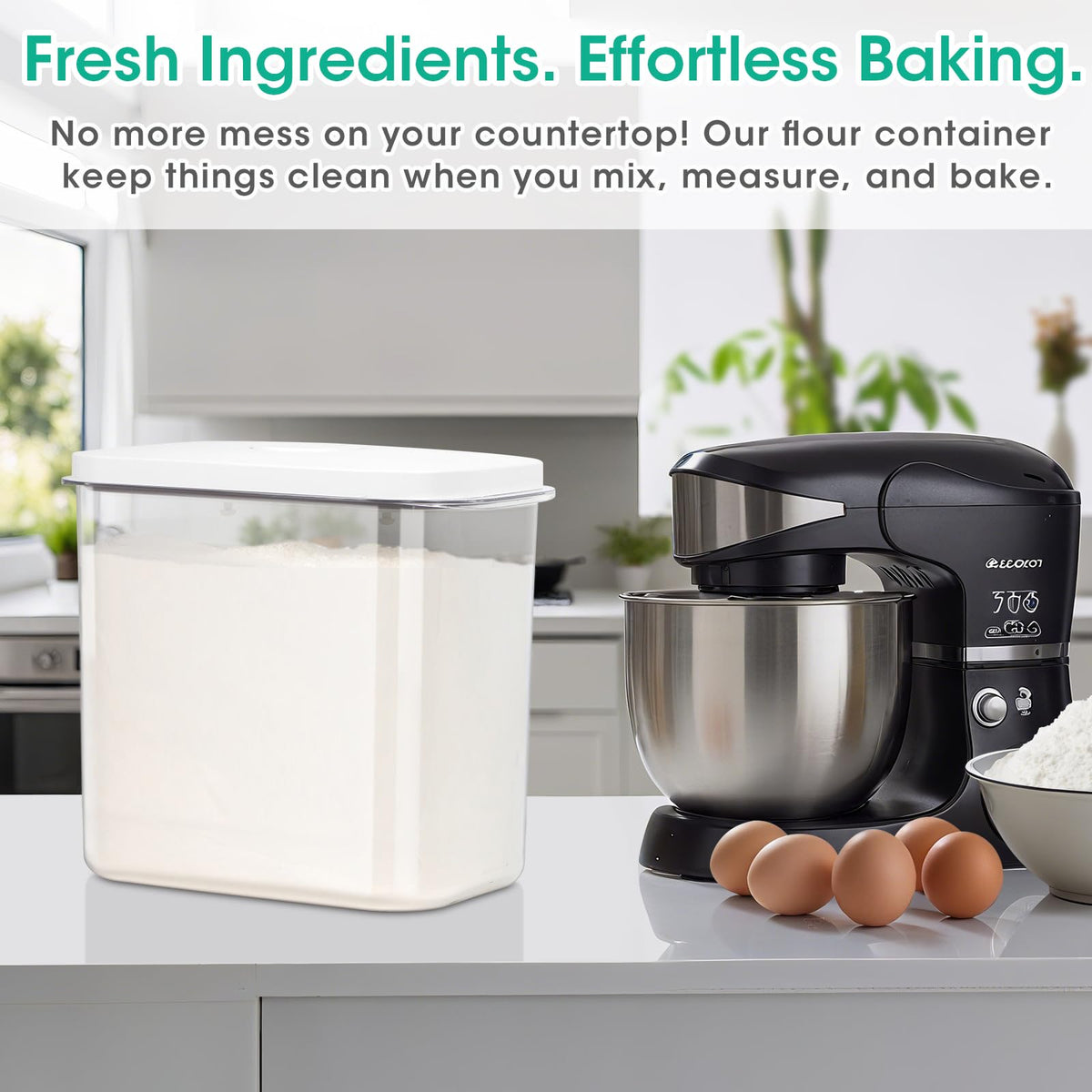 TBMax large-capacity storage helps kitchen tidy and accessible.