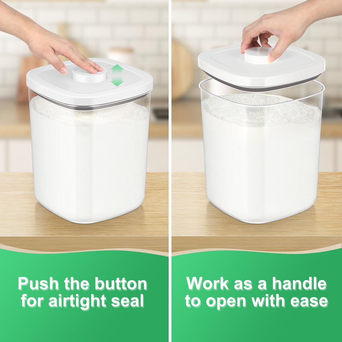 TBMax BPA-free material supports a healthy pantry and safe storage.