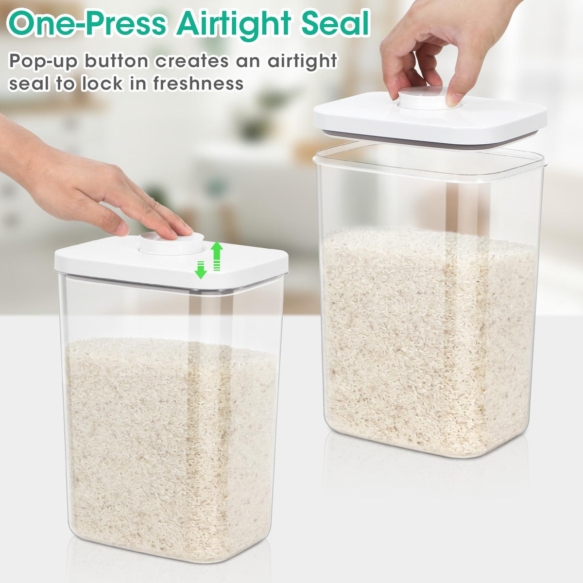 TBMax pop-up lid enabling easy scooping for quick access.