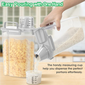 TBMax container features snap-lock lids and silicone gaskets for airtight freshness.
