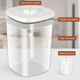 TBMAXS BPA-free plastic keeps foods safe for storage.