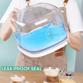 TBMAXS rice container made from BPA-free durable plastic for long-lasting storage.