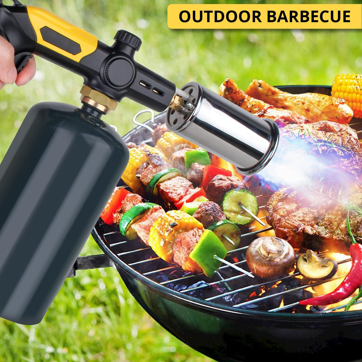 TBTeek premium aluminum torch body for durability and long life