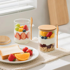 TBWIND durable glass meal prep container for healthy snacking