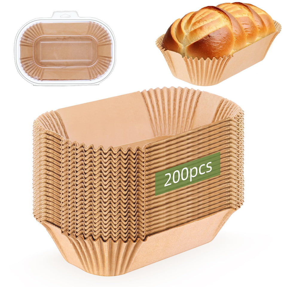 tchrules loaf pan liner 9x5 inch for easy release and clean loaves.