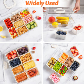 TCHZA Snackle Box clear-visibility lets you spot treats at a glance.